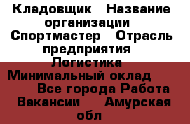 Кладовщик › Название организации ­ Спортмастер › Отрасль предприятия ­ Логистика › Минимальный оклад ­ 28 650 - Все города Работа » Вакансии   . Амурская обл.